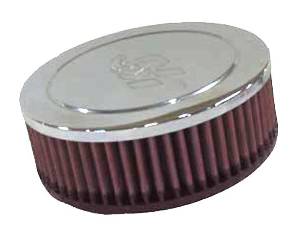 Фильтр нулевого сопротивления универсальный K&N RA-045V Chrome Filter, посадочный d=52mm