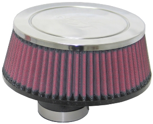 Фильтр нулевого сопротивления универсальный K&N RC-1649   Chrome Filter