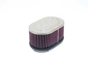 Фильтр нулевого сопротивления универсальный K&N RC-3512   Chrome Filter