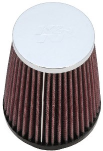 Фильтр нулевого сопротивления универсальный K&N RC-4340   Chrome Filter