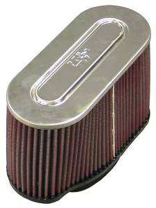 Фильтр нулевого сопротивления универсальный K&N RC-5117   Chrome Filter