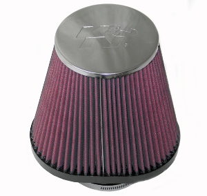Фильтр нулевого сопротивления универсальный K&N RC-70030   Chrome Filter