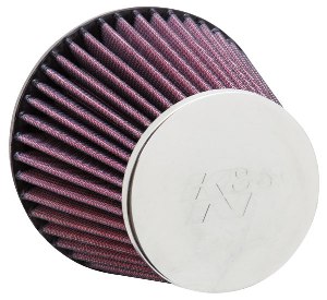 Фильтр нулевого сопротивления универсальный K&N RC-8300   Chrome Filter