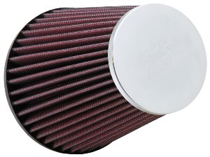 Фильтр нулевого сопротивления универсальный K&N RC-9340   Chrome Filter