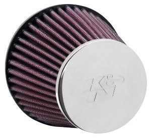 Фильтр нулевого сопротивления универсальный K&N RC-9370   Chrome Filter