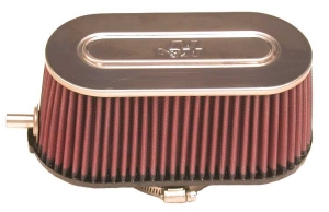 Фильтр K&N 59-5009 3-3/4"FLG, 4"H, TAPERED OVAL, W/VENT