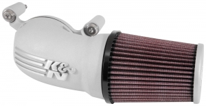 Фильтр нулевого сопротивления K&N 63-1134S AIRCHARGER; H/D TOURING MODELS; 2008-2017 SILVER