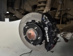 Тормозная система передняя 380x34mm, Brembo GT 6 поршней, Toyota LC200, Lexus 570 колесные диски 19"