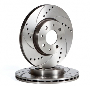 Диск тормозной OmniCompetition перф.+насечки VP712 перед. 280mm MINI R56