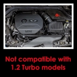 Система впуска RAMAIR PRK-138-RECT-BK F56 Mini Cooper 1.5T 2.0T; ПРЯМОУГОЛЬНЫЙ MAF