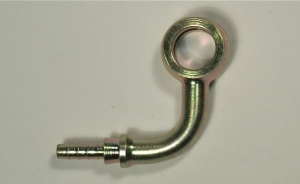 Фитинг banjo d10 mm, 90°, вбок D-03 сталь, под опрессовку S5099S-03Z, Goodridge