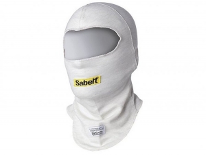 Подшлемник (балаклава) Sabelt UI-500, FIA 8856-2000, белый, Z150UI500BALB ― MaxiSport Tuning