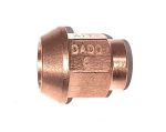 Гайка колёсная посадка конус, резьба M12 x 1.25 mm; сталь, медное покрытие; A.I. TECH AIT AIT-DADO-9