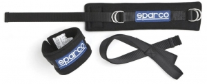 Напульсники (ограничители для рук) SPARCO, чёрный, S00158SETNR ― MaxiSport Tuning