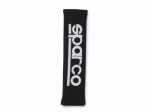 Накладки на ремень безопасности 2" тюнинг, SPARCO, 2 шт, черные, 01090R3NR