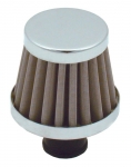 Фильтр нулевого сопротивления универсальный Spectre 3995 BREATHER FILTER; 10MM STAINLESS MESH
