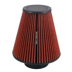Фильтр нулевого сопротивления универсальный Spectre HPR9611 3.5 IN HPR CONE FILTER- 9.5 IN TALL- RED