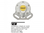 Ремень безопасности Sabelt 6 точек, 3-3-2", Steel Saloon, FIA 8853-2016, чёрный, CCS633SNUN