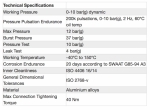 Радиатор масляный 19 рядов; 210 mm ширина; ProLine STD (M22x1,5 выход) Setrab, 50-119-7612