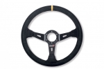 Руль, замша, диаметр 350 mm, вылет 65 mm, Atech Racing ATVO0103