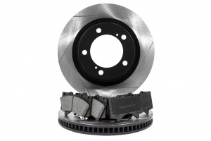 КОМПЛЕКТ ПЕРЕДНИЙ Тормозные диски DC Brakes+колодки HD+ Toyota LC200, Lexus LX450D, LX570 2015+ ― MaxiSport Tuning