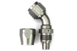 - 10 AN (10AN AN10) фитинг 45°, 20 серия Cutter Style, BLACKROCK LAB A10-045-2Ti