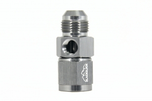 Адаптер под датчик NPT1/8", М AN10 - П AN10, алюминий, BLACKROCK LAB AN1010-18NPTTi ― MaxiSport Tuning