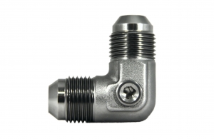 Адаптер П AN08 - П AN08, порт под датчик NPT1/8", 90°, алюминий , BLACKROCK LAB, AN821-08NPT18Ti ― MaxiSport Tuning