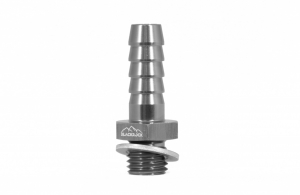 Адаптер П M12 x 1,5 mm - шланг PUSH FIT AN06 (9,3 mm, P406), BLACKROCK LAB, P06-M1215Ti ― MaxiSport Tuning