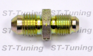 Переходник П 7/16х20 прямой конус - П M10х1 прямой конус сталь, Goodridge 305-04-31P