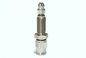 Фитинг папа AN-03 3/8X24 c прокачным штуцером, длинный D-03 сталь 443-03BNP, Goodridge