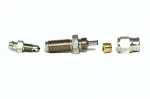 Фитинг папа AN-03 3/8X24 c прокачным штуцером, длинный D-03 сталь 443-03BNP, Goodridge