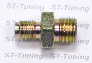 Переходник П 1/4x19 обратный конус - П M10х1 обратный конус, сталь Goodridge 742-04-31P