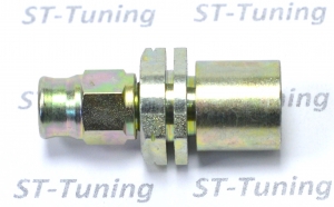 Фитинг мама M10*1 под обратный конус, под ключ 17mm, TOYOTA D-03 сталь 757-03-31P. Goodridge 