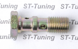 Болт (штуцер) Goodridge двойной для banjo M10x1.25 L=32mm сталь, 993-03-32Z