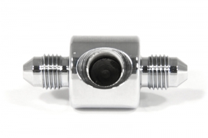 Тройник под датчик П AN03 - М NPT1/8X27 - П AN03,  хром, Goodridge MCHD-014