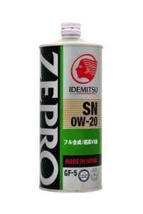 Масло моторное IDEMITSU ZEPRO ECOMEDALIST 0W-20 SN/GF-5 1L
